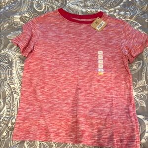 Crazy 8 Red Short Sleeve Tee Casual Cotton Blend
